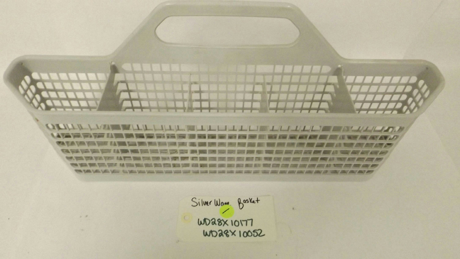 GENERAL ELECTRIC DISHWASHER WD28X10177 SILVERWARE BASKET USED GENERAL ELECTRIC DISHWASHER WD28X10177 SILVERWARE BASKET USED